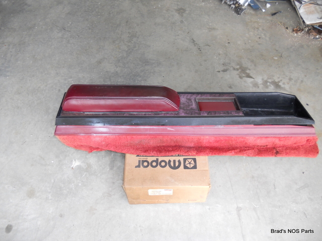 Genuine Mopar 80 81 82 83 Cordoba Mirada Center Console