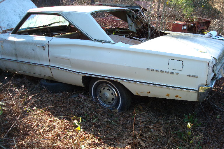 Original Mopar 1967 Dodge Coronet Left Quarter Panel