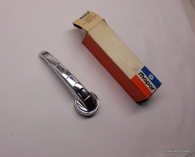 NOS Mopar 19631968 A100 D100 Dodge Truck door opening CHROME HANDLE pn